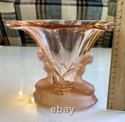 Original Rare Art Deco 1934 Walther & Söhon Windsor Greta Vase Stunning