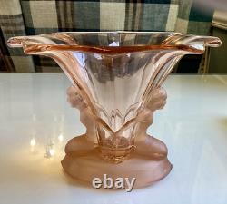 Original Rare Art Deco 1934 Walther & Söhon Windsor Greta Vase Stunning