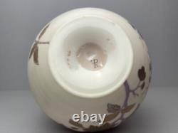 PK Poschinger Krystallie Antique Burmese glass vase