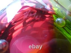 Paul Harrie Glass Bowl Stunning & Signed Center Piece