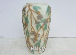 Phoenix Glass Vase Bittersweet Consolidated 9-1/2 1930s Beautiful