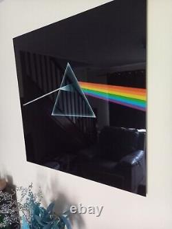 Pink Floyd Laser Print Glass Wall Art. Ultra Rare And Unique