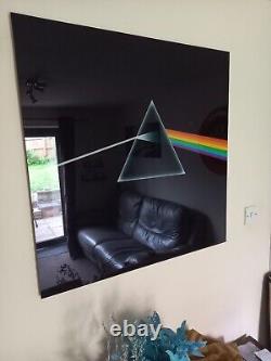 Pink Floyd Laser Print Glass Wall Art. Ultra Rare And Unique