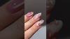 Pink Glass U0026 Gold Flower Nails Nailart Naildesign Nailpolish