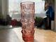 Pink Mid-century Vase Art Glass Sculpture vase vintage