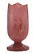 Pink Scottish VASART Glass TULIP LAMP 10 5/8 (27cm) Tall