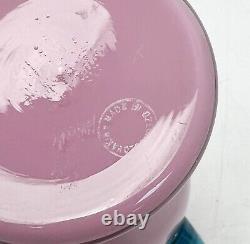 Powolny Loetz Austria Czech Pink Glass Vase