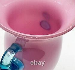 Powolny Loetz Austria Czech Pink Glass Vase