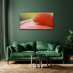 Print on Glass Large Picture Art Image Bedroom Photo 120x60 Pink Flamingo