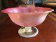 RARE ANTIQUE AUTHENTIC SIGNED Pink Pastel TIFFANY FAVRILE GLASS COMPOTE L. C. T