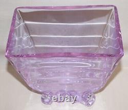 RARE Tiffin TWILIGHT 7 Pink Purple Optic Dichroic Neodymium Alexandrite Manzoni