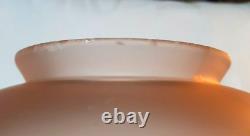Rare Art Deco Pink Satin Glass Vase by Pierre D'Avesn, Hunting Scene 7