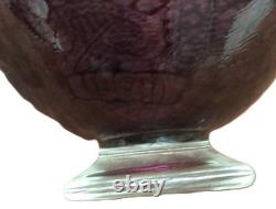 Rare Collectable Isle of Wight Glass Bowl LIBERTY Pink