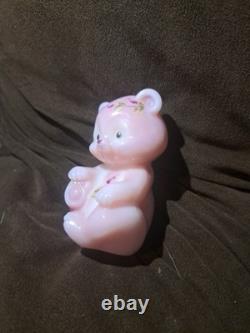Rare Fenton 100 Year Bear Limited Edition Signed by Artist