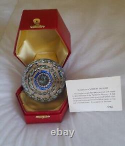 Rare L. E. PERTHSHIRE Millefiori MAGNUM CUSHION 1976 Paperweight- No 45/300