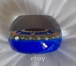 Rare L. E. PERTHSHIRE Millefiori MAGNUM CUSHION 1976 Paperweight- No 45/300