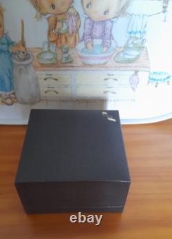 Rare Limited Edition PERTHSHIRE UPSET LATTICINIO PINK 1976 Paperweight