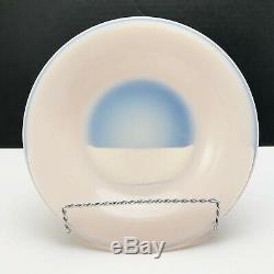 Rare Martha Stewart By Mail Pink Milk Glass Plates Fenton 10 Pieces Dinnerware