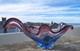 Rare Monumental 450mm Josef Hospodka At Chribska Glasswork Czechoslovakia 1960s