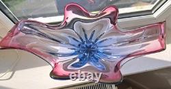 Rare Monumental 450mm Josef Hospodka At Chribska Glasswork Czechoslovakia 1960s