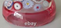 Rare Murano Incalmo Murrines / millefiori A. Seguso Glass Kidney Bowl c. 1950 Rare Murano Incalmo Murrines / millefiori A. Seguso Glass Kidney Bowl c. 1950