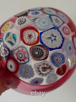 Rare Murano Incalmo Murrines / millefiori A. Seguso Glass Kidney Bowl c. 1950 Rare Murano Incalmo Murrines / millefiori A. Seguso Glass Kidney Bowl c. 1950