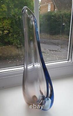 Rare Skrdlovice'Kangeroo' art glass vase designed by Milena Veliskova