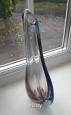 Rare Skrdlovice'Kangeroo' art glass vase designed by Milena Veliskova