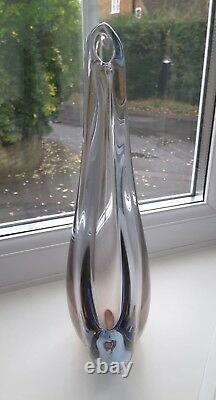 Rare Skrdlovice'Kangeroo' art glass vase designed by Milena Veliskova