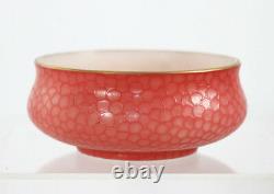 Rare Webb cameo Fishscale small bowl, late 19th c. 11450