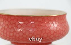 Rare Webb cameo Fishscale small bowl, late 19th c. 11450