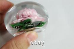 Rick Ayotte Signed Glass Paperweight M-36 1991 2.1