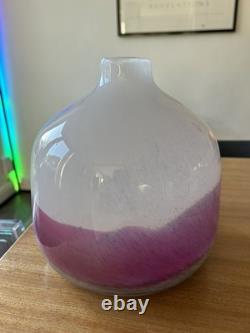 Ritzenhoff & Breker Mouth Blown Art Glass Vase Speckled c1999-2010 20cm High VGC