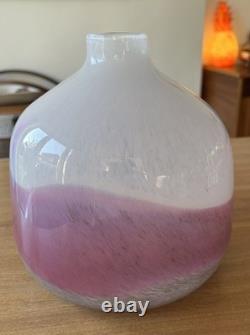 Ritzenhoff & Breker Mouth Blown Art Glass Vase Speckled c1999-2010 20cm High VGC