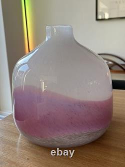 Ritzenhoff & Breker Mouth Blown Art Glass Vase Speckled c1999-2010 20cm High VGC