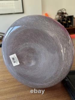 Ritzenhoff & Breker Mouth Blown Art Glass Vase Speckled c1999-2010 20cm High VGC