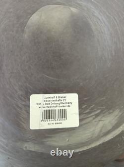 Ritzenhoff & Breker Mouth Blown Art Glass Vase Speckled c1999-2010 20cm High VGC