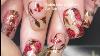 Romantic Valentine S Day Nails Pink Rose Nail Art Design Tutorial