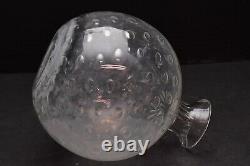 SIGNED ARCHIMEDE SEGUSO MURANO OPALINE ART GLASS Controlled Bubble VASE VINTAGE