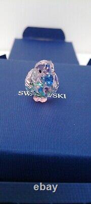 SWAROVSKI JUNGLE BEATS PINK PARAKEET CHA CHA 5557848 retired boxed perfect rare
