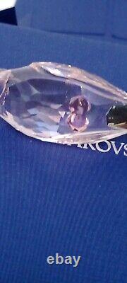 SWAROVSKI JUNGLE BEATS PINK PARAKEET CHA CHA 5557848 retired boxed perfect rare