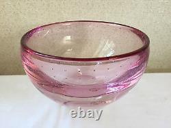 Sabina Art Glass Bowl / Vase By Rymanow (ref P569)