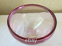 Sabina Art Glass Bowl / Vase By Rymanow (ref P569)