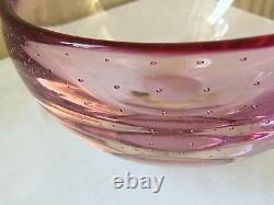 Sabina Art Glass Bowl / Vase By Rymanow (ref P569)