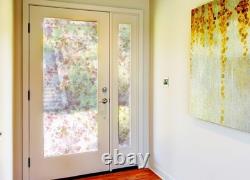 Sakura Privacy Window Film Frosted Glass Decal Pink Blossom Floral Pastel Wrap