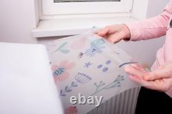 Sakura Privacy Window Film Frosted Glass Decal Pink Blossom Floral Pastel Wrap