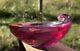 Seguso (Archimede) 1940s-1950s Pink Bowl Made In Murano Italy HTF Very Heavy