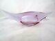 Seguso fish figure pink blue alexandrite 50s vintage Murano Italian art glass