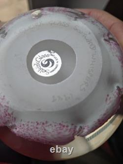 Selkirk Vintage Glass Paperweight 1989 WHISPERS Rare Find