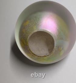 Signed Glass Eye Studio Moon 1994 Celestial Series Art Glass Paperweight